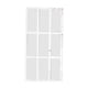 thumbnail image 3 of Espejo De Pared Decorativo Con Imitación De Ventana, Para Sala De Estar, Baño, Color Blanco, 3 of 3