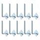 thumbnail image 1 of 10 Uds Estantes Para Gorras De Béisbol Soporte Para Sombreros Colgador Para Sala De Estar Puerta Entrada Azul, 1 of 3