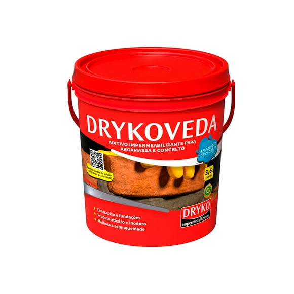 Aditivo Impermeabilizante Mortero-hormigón Drykoveda 3,6 Lts.