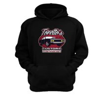 Genérico - Polerón Canguro Torettos Negro Talla L Unisex