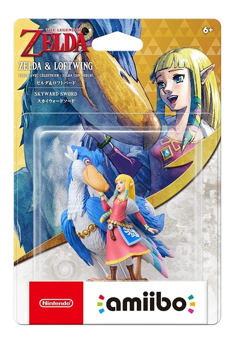 Nintendo - Figura Amiibo Zelda & Loftwing - Skyward Sword - Sniper