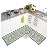 Genérica - Set 2 Alfombras De Cocina Antideslizante - 120Cm*45Cm + 60Cm*45Cm