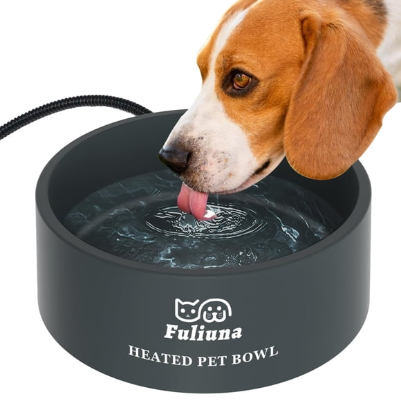 Bebedero Calefactable Para Mascotas De 3 2 Litros Con Cable Resistente A Mordidas
