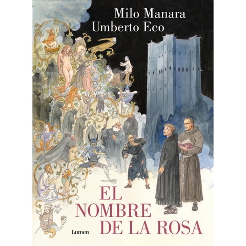 Lumen - Libro El Nombre De La Rosa (Novela Grafica)