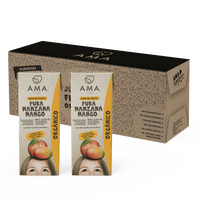 Ama Time - Pack 24 Unid - Jugo Manzana Mango 200 Cc