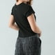 thumbnail image 2 of Polera Waffle Manga Corta Flores Mujer 50378-2, 2 of 3