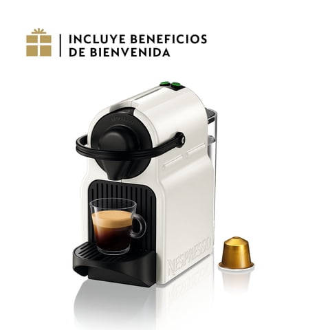 Cafetera Nespresso Inissia Blanca