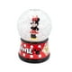 thumbnail image 2 of Bola de nieve de Disney con forma de Minnie Mouse iluminada, 15 cm de altura, 2 of 2