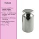 thumbnail image 3 of Peso de Calibración American Weigh Scales 1000 g Cromado, 3 of 3