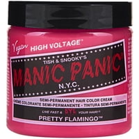 Tish And Snooky - Manic Panic Crema Colorante Semipermanente Para Cabello Pretty Flamingo, 4 Oz