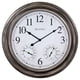 thumbnail image 1 of Reloj de pared Bulova C4125 Block Island con termómetro e higrómetro, 1 of 2