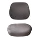 thumbnail image 4 of Funda De Asiento De Silla Giratoria Separada Funda Extraíble Para Silla De Computadora Gris, 4 of 5