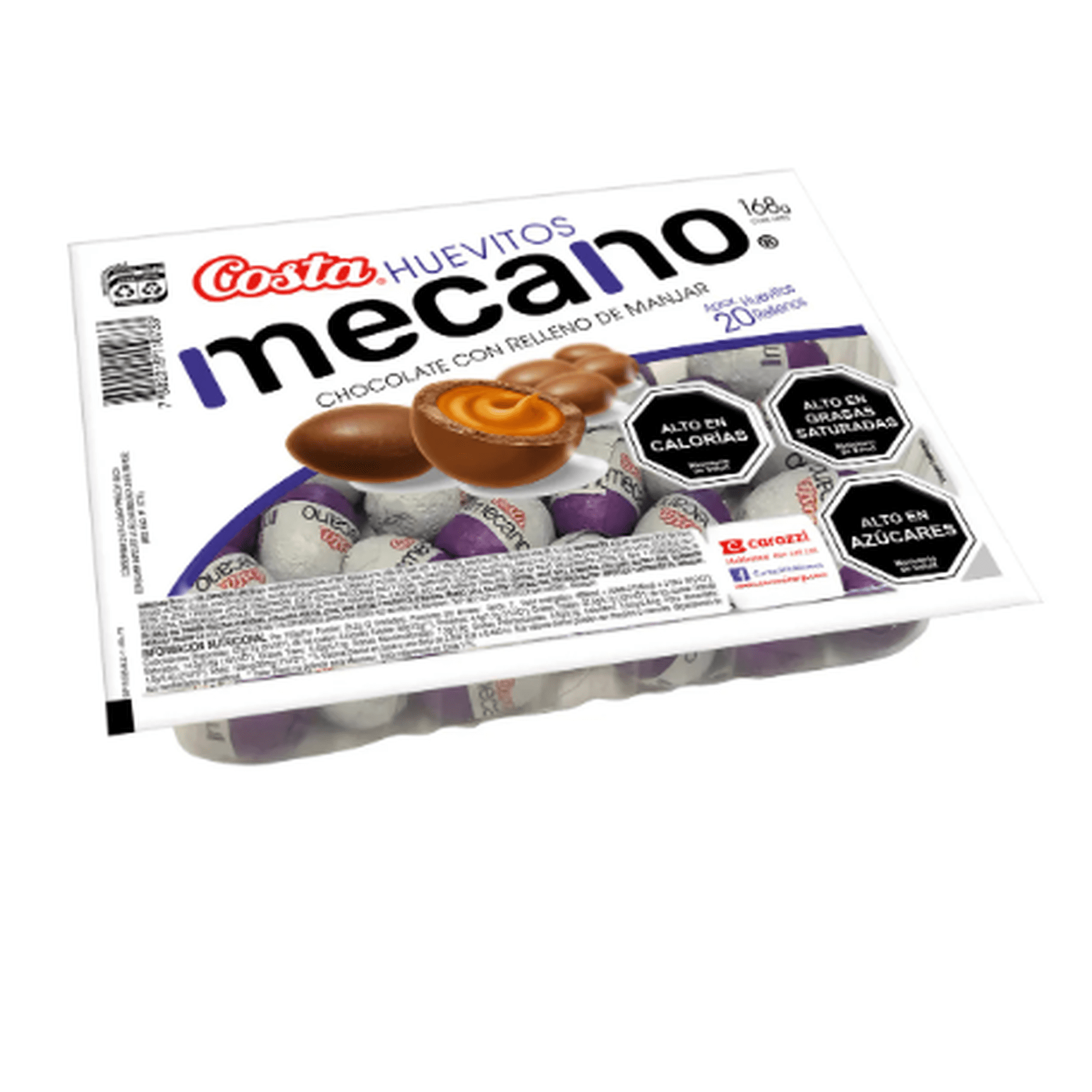 Costa - Huevitos De Chocolate Blanco Mecano