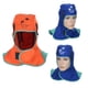 thumbnail image 3 of Cubierta de la cabeza del soldador de la capucha del casquillo del cuello de Safey del retardante de llama 3x (azul + naranja), 3 of 5