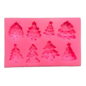 Genérico - Molde De Silicona Molde Navidad Molde Fondant Navideños