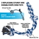 thumbnail image 4 of Spring Pole Rope Toy TT TRSMIMA para perros Pitbull de tamaño mediano a grande, 4 of 7