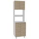 thumbnail image 2 of Mueble Para Microondas Fendi 205x60x51,3 Cm Rovere Y Blanco, 2 of 9