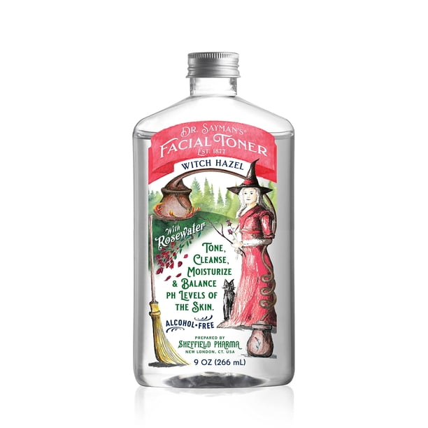 Tónico Facial Sin Alcohol Con Hamamelis Agua De Rosas Y Proteína De Arroz Elimina Las Impurezas E Hidrata El Rostro 9 Onzas