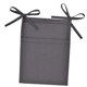 thumbnail image 1 of Bolsa De Almacenamiento Colgante Para Cuna De Bebé, Almacenamiento De Pa?ales, Bolsa De Pa?ales De Juguete, Gris Oscuro, 1 of 5