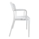 thumbnail image 4 of Silla Plástica Con Apoya Brazos Minimal Gris Dvp, 4 of 5