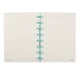 thumbnail image 2 of Cuaderno A5 celeste con textura, 2 of 3
