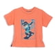 thumbnail image 1 of Polera Bebé Niño Manga Corta Estampado Mono Skater Naranjo Pillin, 1 of 3