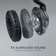 thumbnail image 4 of Audífonos inalámbricos para gaming ROCCAT Elo 7.1 Air con sonido envolvente, 4 of 9