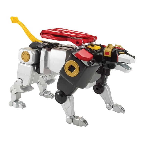Figura de juguete Voltron Black Lion de 16" con luces y sonido de Playmates