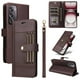 thumbnail image 1 of FOXDOCK Funda tipo Cartera para Realme 12 Pro 5G – Cubierta de Cuero PU con Múltiples Ranuras, Bolsillo para Efectivo y Correa de Muñeca, 1 of 6