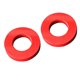 thumbnail image 3 of 2 Uds Placa De Peso Fraccional De Acero Micro Placas Pesas Rojo 0,75 Kg, 3 of 5
