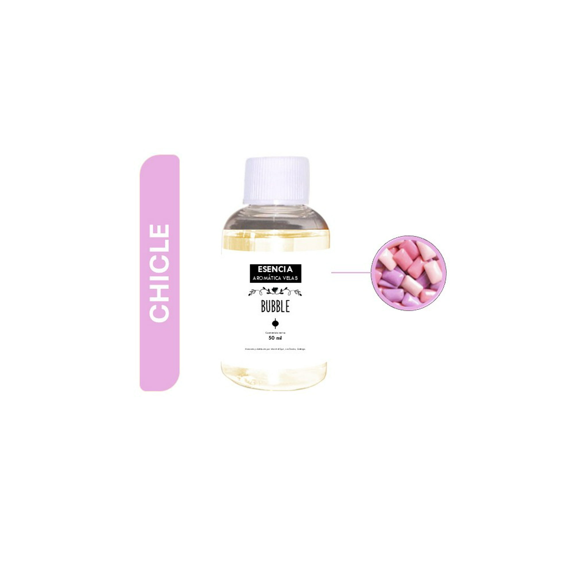 Aromas Mini Mall - Esencias Aromáticas Pura Para Velas De Soya Y Parafina 50ml Chicle