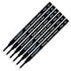 thumbnail image 1 of Paquete de 6 recargas Schmidt 888 para rollerball, tinta negra, punta media, 1 of 3
