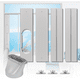 thumbnail image 1 of Kit De Ventana Aire Acondicionado Portátil - Hasta 220 Cm, 1 of 9