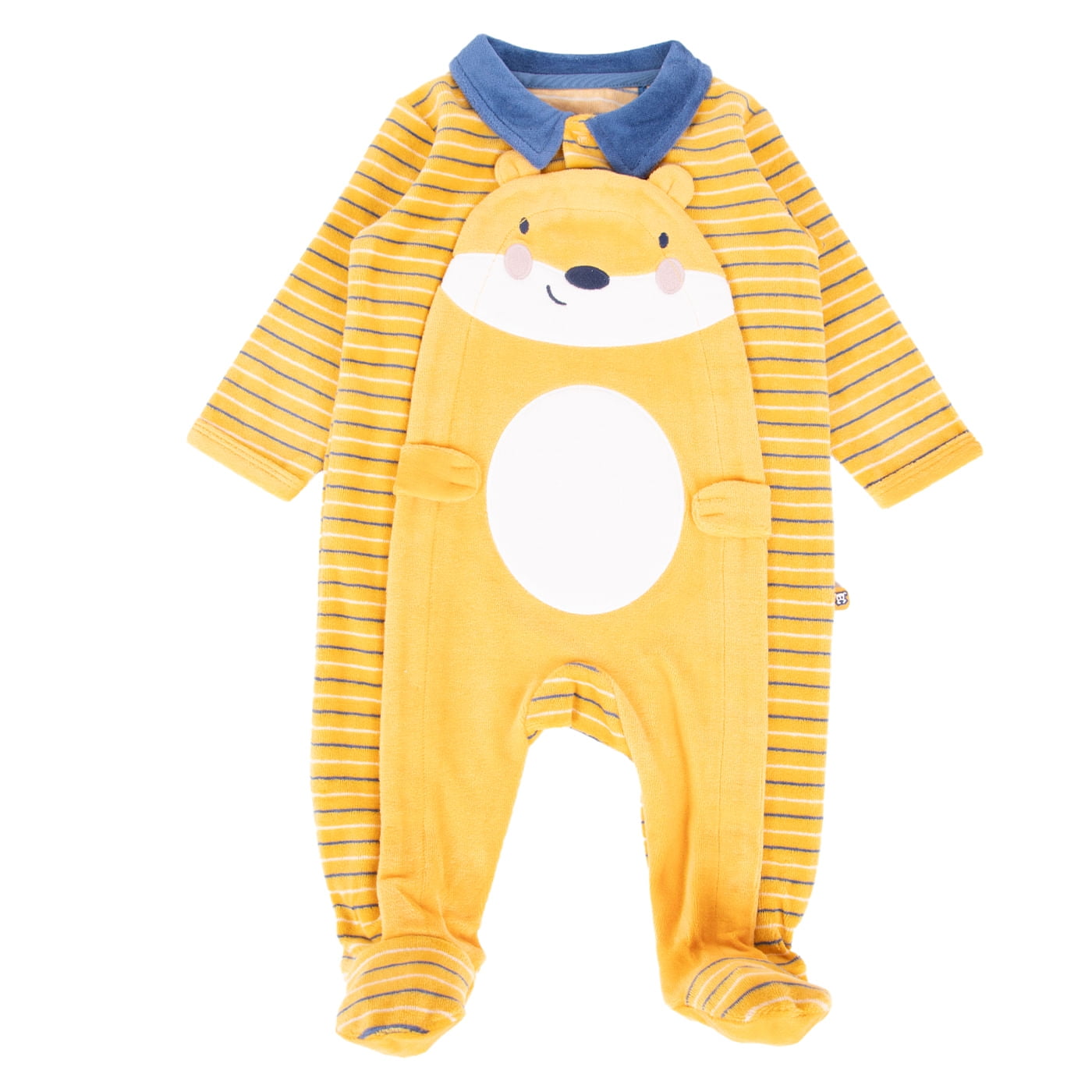 Osito Bebé Niño Mostaza Pillin