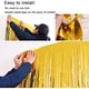 thumbnail image 5 of Paquete de 3 cortinas con flecos para decoración de fiestas, bodas, graduaciones, cumpleaños, Navidad, eventos, fiestas, suministros de 1 x 2 m, 5 of 5