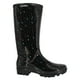 thumbnail image 1 of Bota de Agua con Polar Florencia Gotas Negro Alquimia, 1 of 5