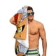 thumbnail image 5 of Dos Perros Estúpidos Toalla de playa de secado rápido con diseño temático, regalo para mujeres y niñas, ideal para cumpleaños, fans, amantes de la música, uso en la playa o al aire libre, 78 × 180 cm, 5 of 6