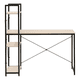 thumbnail image 1 of Escritorio estilo industrial relan estantería lateral Beige, 1 of 3