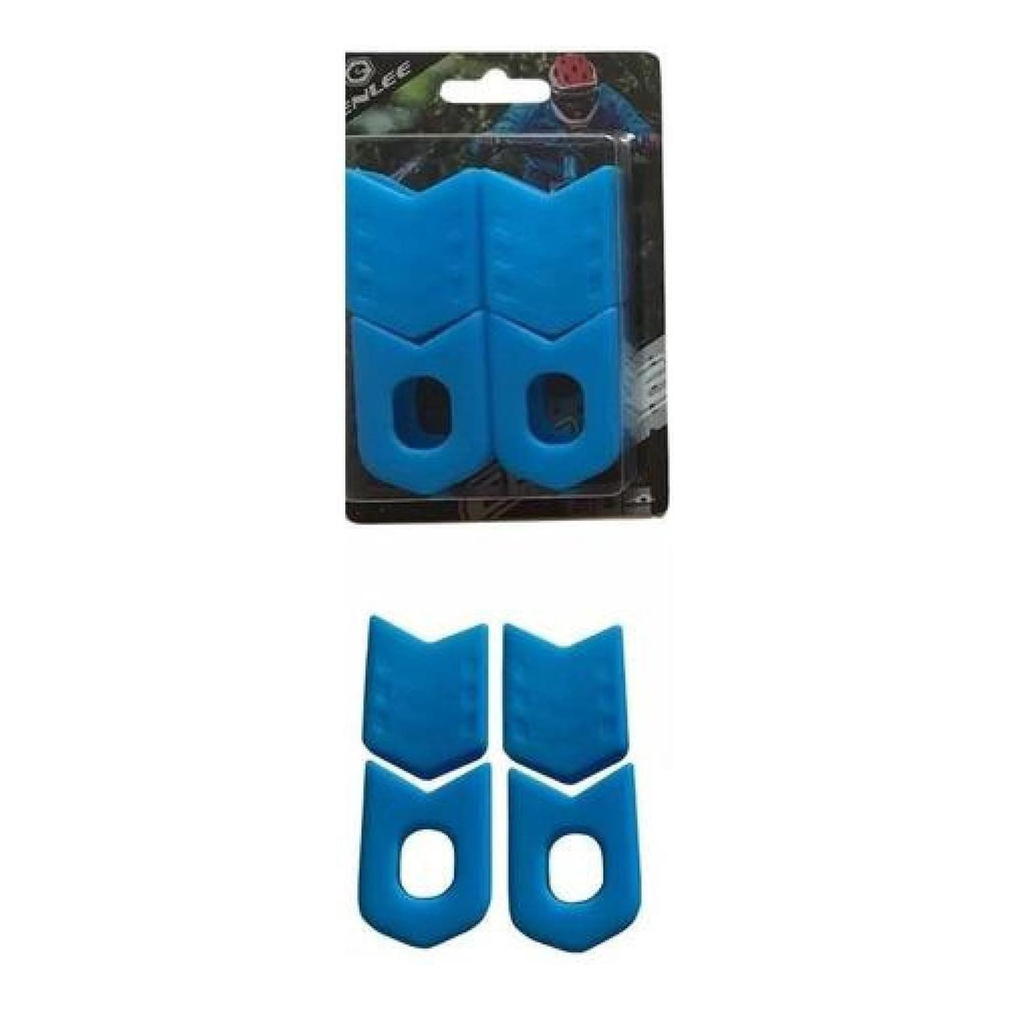 Funda Protector De Silicona Para Biela De Bicicleta Enlee Multicolor