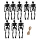 thumbnail image 4 of 8 Minifiguras De Esqueletos Para Fiestas De Halloween, Casas Embrujadas, Figuras De Halloween, Color Negro, 4 of 5