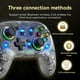 thumbnail image 3 of Controlador Inalámbrico AARONMEI Nintendo Switch PRO RGB Transparente, 3 of 3