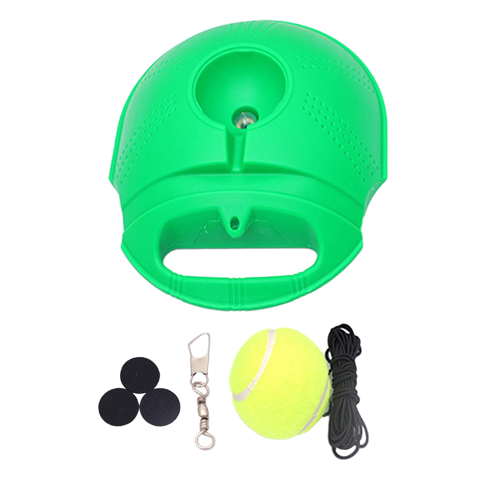 Magideal - Entrenador De Tenis: Pelota Con Cuerda, Entrenador De Tenis Individual, Pelota De Entrenamiento De Tenis Profesional Para Adultos Y Hombres Al Aire Li Verde