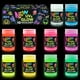 thumbnail image 1 of TBC The Best Crafts Pintura que brilla en la oscuridad, juego de 10 colores, 22 ml/0,74 oz,, 1 of 3