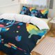 thumbnail image 1 of StitchCartoon Collection 3-Piece Comforter Set, Personalized Bedding Decor for Kids And Teens Bed Sheets, 1 of 5