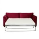 thumbnail image 2 of Sofa Cama Milan 2Pl Con Resortes Pocket Tela Velvet Burdeo, 2 of 5