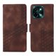 thumbnail image 1 of Carcasa FOXDOCK Vivo Y28 4G de cuero PU, diseño acolchado clásico, protección contra caídas y rayones, 1 of 5