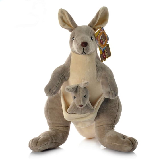 Peluche con bonito conejo canguro, 25 cm