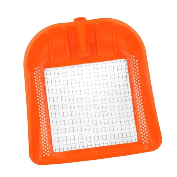 de tierra para jardín, herramienta manual, fácil de usar, resistente, filtro de malla para maíz y maní, palas para tierra, castañas, dátiles