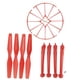 thumbnail image 5 of 4 unids cubierta de la hélice / rotection para syma x5hw x5hc avión accesorios rojo, 5 of 5