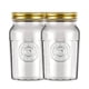thumbnail image 1 of Set 2 Frascos Americano Vintage Vidrio 1500ml Tapa Dorada, 1 of 3